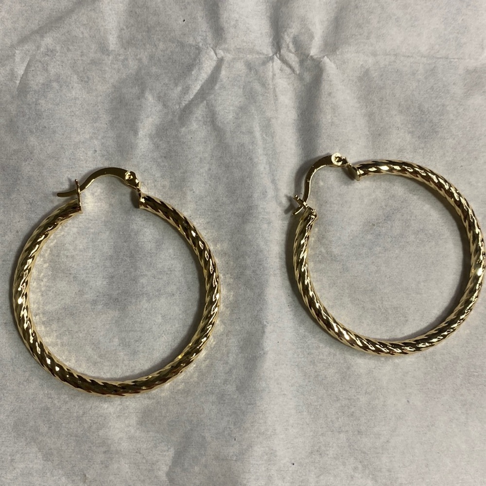 Hoop earrings